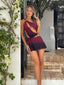 BANKS DRESS RED & BLACK Mini Dress 