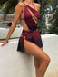 BANKS DRESS RED & BLACK Mini Dress 