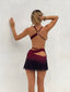 BANKS DRESS RED & BLACK Mini Dress 