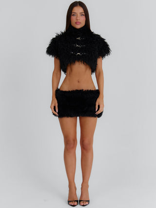 BARBARA MINI SKIRT BLACK Mini Skirt 
