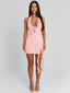 BELEN MINI DRESS BABY PINK Mini Dress 