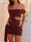 BIBA MINI SKIRT CHOCOLATE Mini Skirt 