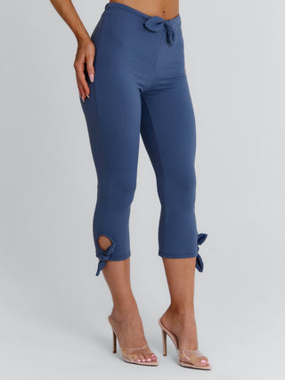 BLAIRE CAPRI PANTS STEEL Pants 