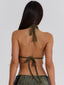 BRAIDY CROP TOP KHAKI Crop Top 