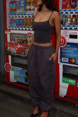 KARINA TRACKIES PETROL Pants Dali Factory 