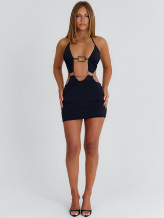 BRIDIE MINI DRESS BLACK Mini Dress 