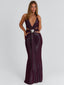 BRITT MAXI DRESS PLUM Maxi Dress 