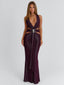 BRITT MAXI DRESS PLUM Maxi Dress 