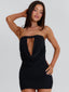 BROOKLYNN MINI DRESS BLACK Mini Dress 