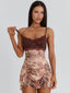 CAELIE MINI DRESS BROWN Mini Dress 