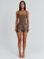 EDENN CORSET TOP TAUPE Corset 