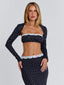 CALI TOP POLKA DOT Crop Top 