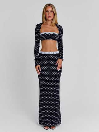 CALI TOP POLKA DOT Crop Top 
