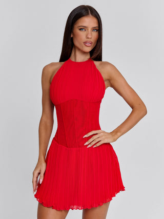 CALLA MINI DRESS RED Mini Dress 