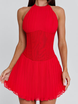 CALLA MINI DRESS RED Mini Dress 