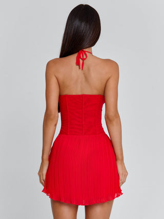 CALLA MINI DRESS RED Mini Dress 