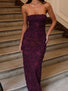 CARLO MAXI DRESS DARK MAUVE Maxi Dress 