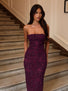 CARLO MAXI DRESS DARK MAUVE Maxi Dress 