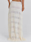 CASSIDEE MAXI SKIRT CREAM Maxi Skirt 