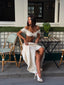 CASSIDEE MAXI SKIRT CREAM Maxi Skirt 