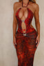 CASSIE BODYSUIT ORANGE Tops 
