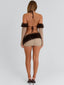 CAVEWOMAN TOP SET BROWN Crop Top 