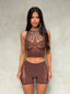 CAYENNE SHORTS BROWN Shorts 