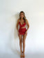 JORJA DRESS ORANGE SHIMMER Mini Dress 