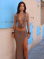 CELESTE SKIRT MOCHA Maxi Skirt 