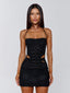 CELESTINE MINI DRESS BLACK Mini Dress 