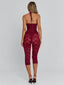 CENDRE PLAYSUIT BURGUNDY Playsuit 
