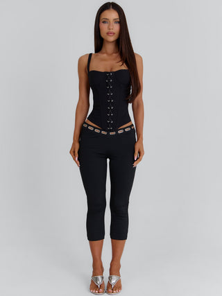 AZUL CAPRI PANT BLACK Pants 
