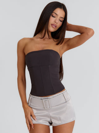 DAMARIS SHORTS GREY Shorts 