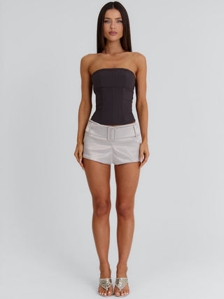 DAMARIS SHORTS GREY Shorts 