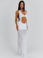 CHER MAXI DRESS WHITE Maxi Dress 