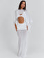 CHER MAXI DRESS WHITE Maxi Dress 