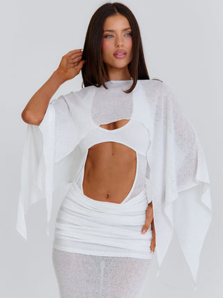 CHER MAXI DRESS WHITE Maxi Dress 