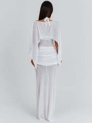 CHER MAXI DRESS WHITE Maxi Dress 