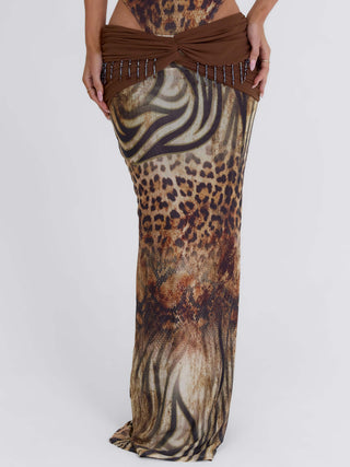 CLARISSE MAXI SKIRT CALIOPE Maxi Skirt 