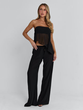CLOVELLY PANTS BLACK Pants 