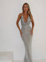 COLETTE MAXI DRESS SILVER Maxi Dress 