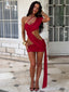 COLLINA MINI SKIRT RED Mini Skirt 