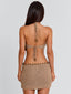 COPENHAGEN MINI DRESS TAUPE Mini Dress 