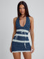 DARI MINI DRESS NAVY POLKA DOT Mini Dress 