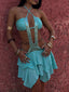 DARLA MINI DRESS TEAL Mini Dress 