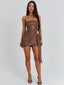 DAYLIA MINI DRESS BRONZE Mini Dress 