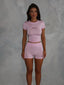 BRAXTON BIKE SHORTS PINK Shorts 