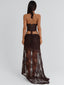 DEBBIE MAXI SKIRT CHOCOLATE Maxi Skirt 
