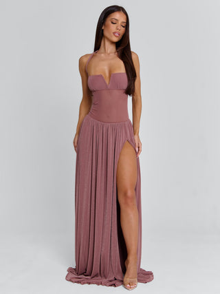 DEE MAXI DRESS MAUVE Maxi Dress 