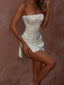 DELANEY MINI DRESS CHAMPAGNE Mini Dress 